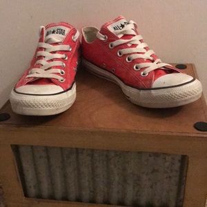 Hot pink Converse women’s size 8